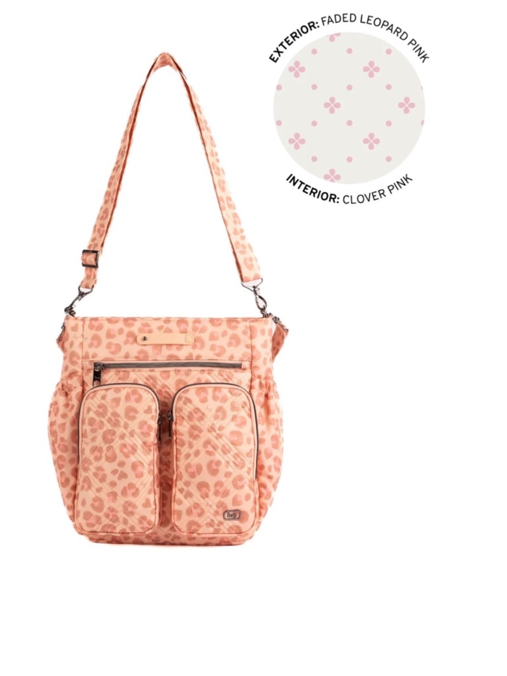 Lug Classic Double Pocket Medium Tote -Toodles